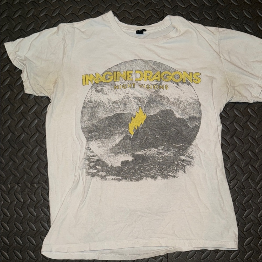 Imagine Dragons Night Visions White T-Shirt
